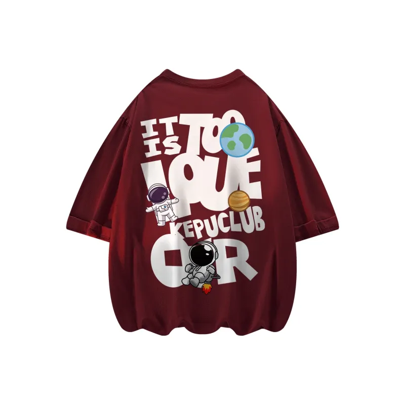 Kepu Short Sleeved T Shirts Unisex-16
