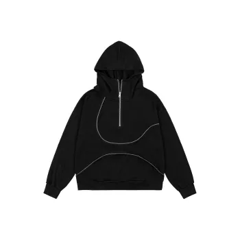 XINYINSU Sweatshirt Unisex Black