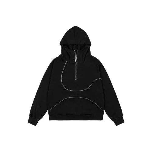 XINYINSU Sweatshirt Unisex Black