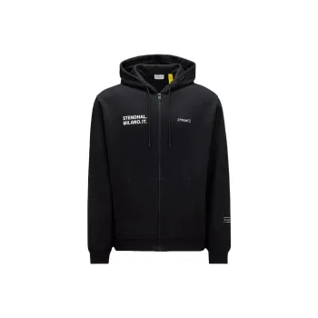Fragment Design X Moncler X FRGMT Co branded SS23 Sweatshirts Unisex Black