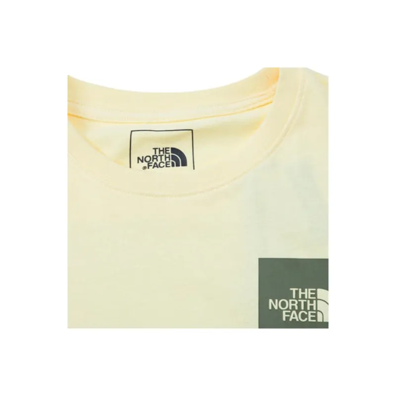 THE NORTH FACE Set in Sleeve T Shirt Women's Yellow-2