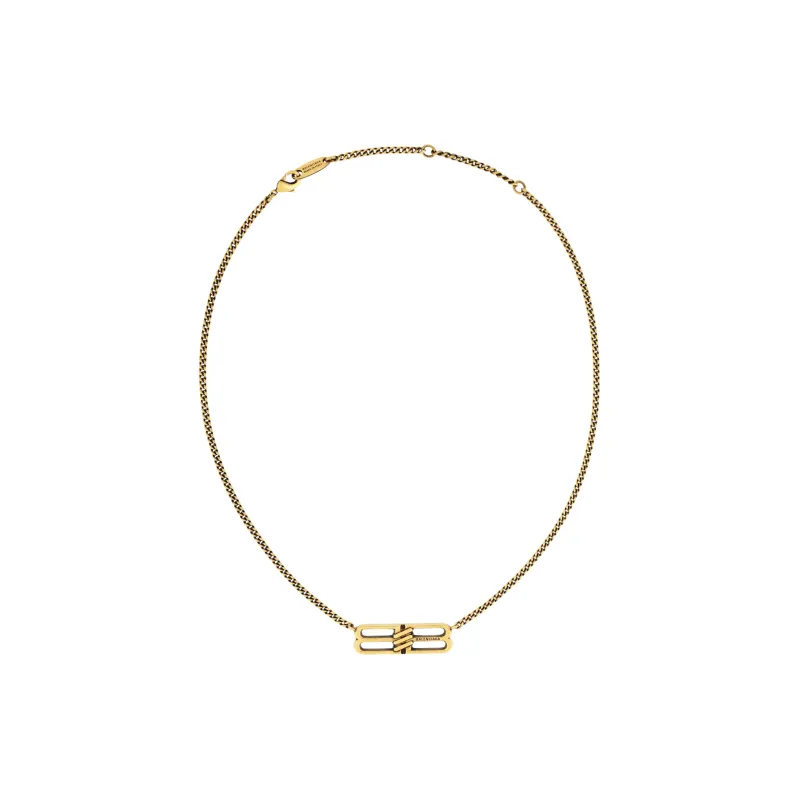 Balenciaga Bb Icon Chain Necklace-2