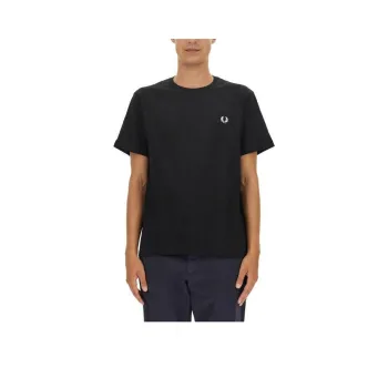 FRED PERRY T Shirts Men Black