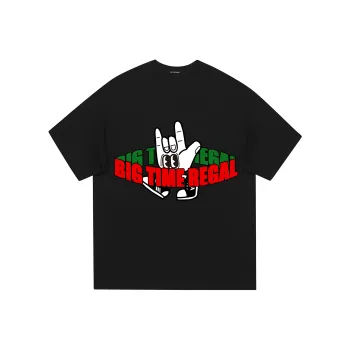 BIG TIME REGAL T Shirt Unisex Black