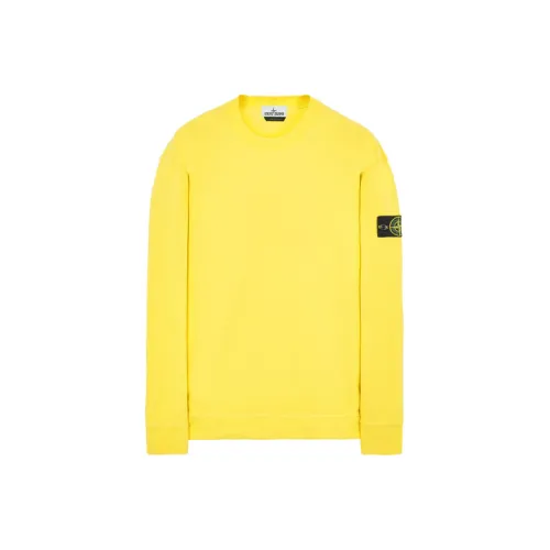 STONE ISLAND Sweatshirt Men's Yellow