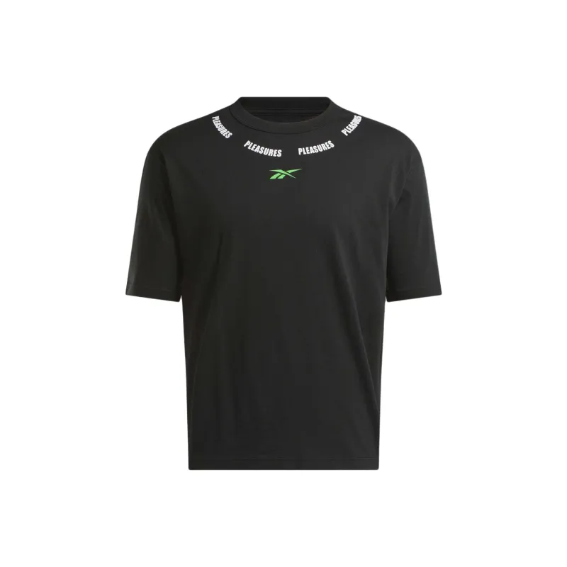 PLEASURES x REEBOK T-Shirt Men's Black-0