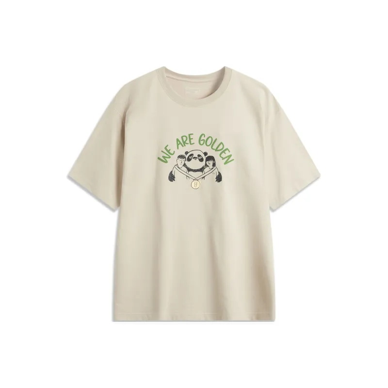 LiNing Sports Life Collection T-Shirt Men's Oxford Umber-0