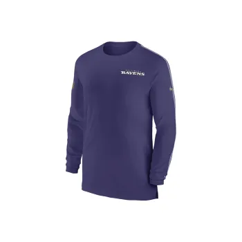 Nike Baltimore Ravens Sideline Coach Men's Nike Dri-FIT Nfl Long-Sleeve Top