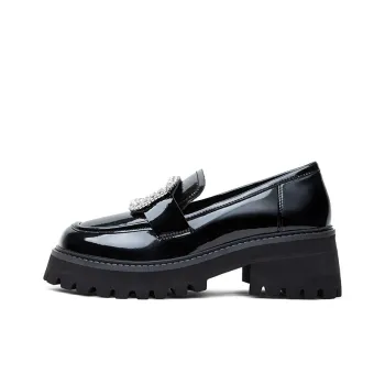 TOP GLORIA Loafers Women's Black