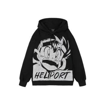 HELIPORT Sweatshirt Fall Unisex Black