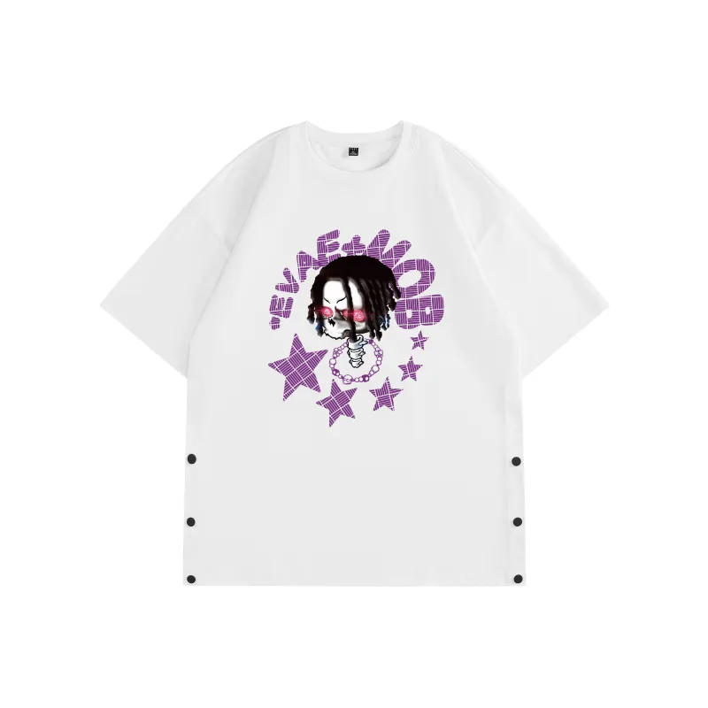 *EVAE+MOB Skull Series T Shirt Unisex-4
