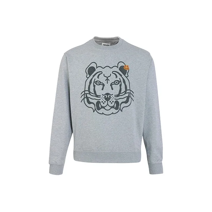KENZO Sweatshirts Men Gray-0