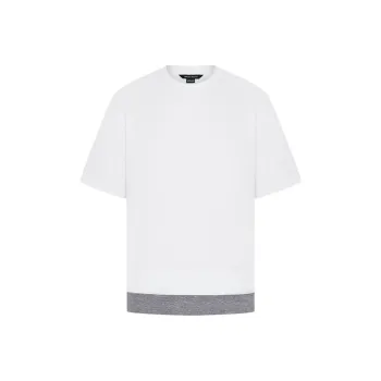 URBAN REVIVO T Shirt Men's Raw White