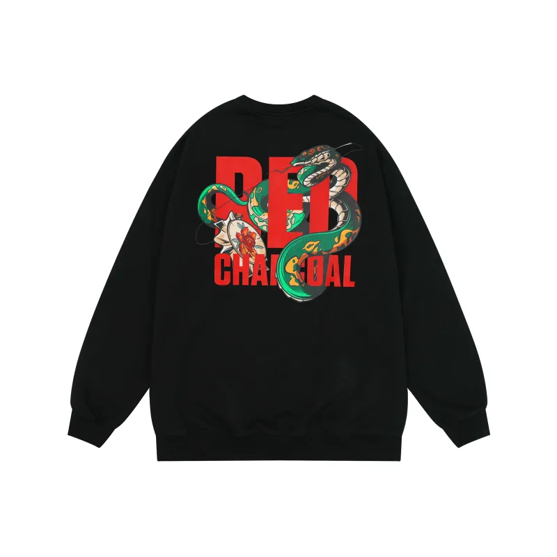 REDCHARCOAL x Sunny Sweatshirt Unisex Black-0