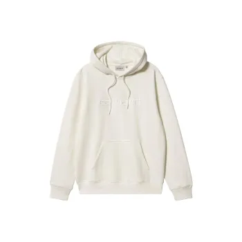 Carhartt WIP Logo Embroidered Drawstring Hoodie