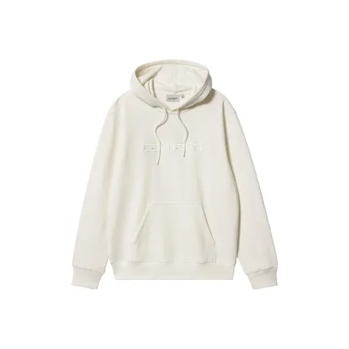Carhartt WIP Logo Embroidered Drawstring Hoodie