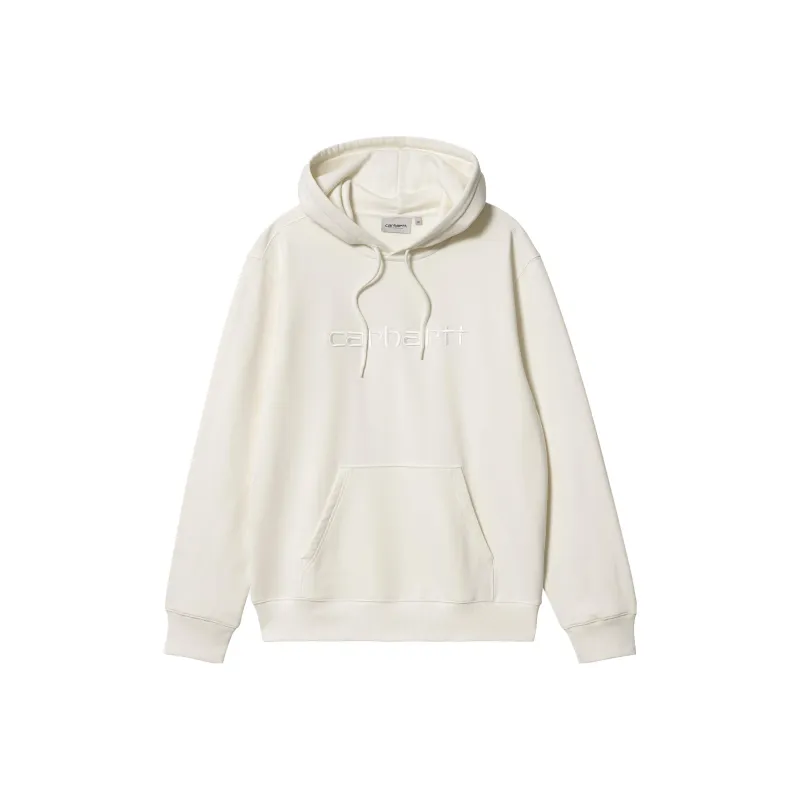 Carhartt WIP Logo Embroidered Drawstring Hoodie-0