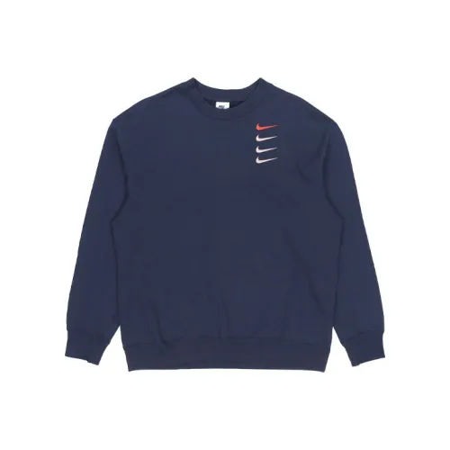 Nike Sweatshirts Men Dark Blue