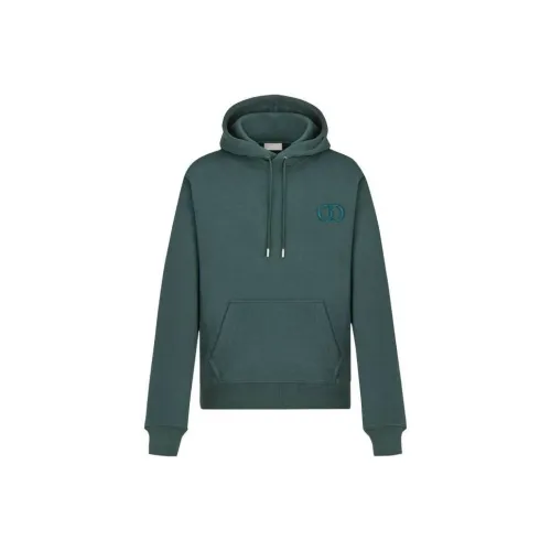 DIOR Regular Fit Cd Embroidery On Chest Hoodie