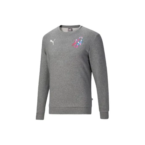 PUMA Neymar JR Creativity Crew Sweatshirts Men Gray