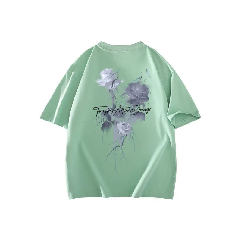 FONDLOOK Short Sleeved T Shirts Unisex-5