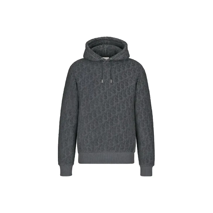 DIOR Quarterly New Products Sweatshirts Men Gray-0
