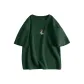 [220G Heavyweight]Palm Green (B Blue Crane Center Logo)