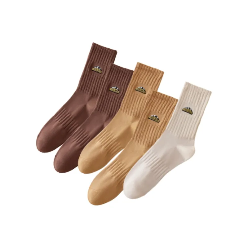 MIIOW Knee High Socks Unisex 5 Pack-3