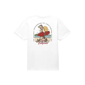 Vans CALIFORNIA BEAR T-Shirts Men White