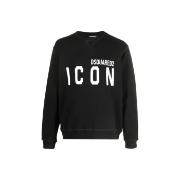DSQUARED 2 Icon Print Crewneck Sweatshirt