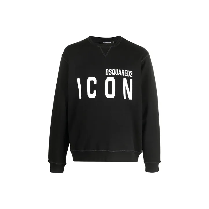 DSQUARED 2 Icon Print Crewneck Sweatshirt-0