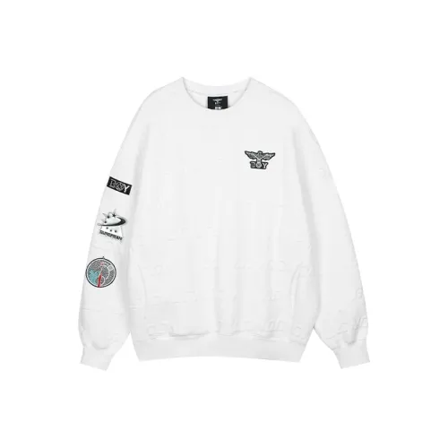 Three-body X Boy London Sweatshirts Unisex White