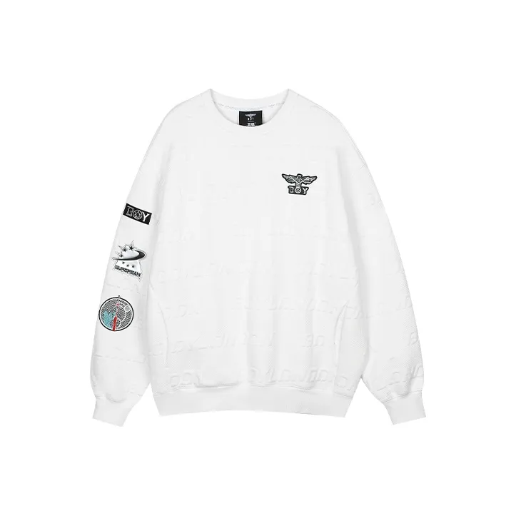 Three body X Boy London Sweatshirts Unisex White-0