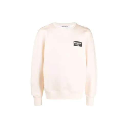 Alexander McQueen Sweatshirts Men Beige