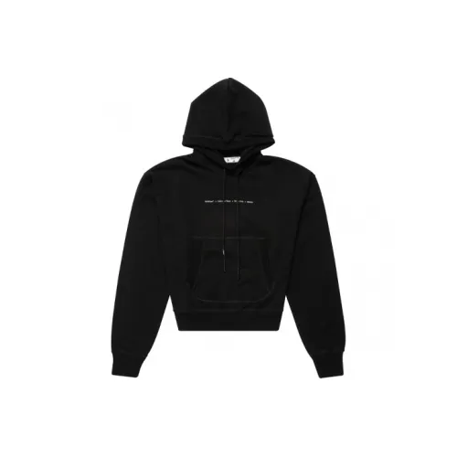 OFF WHITE Tornado Arrow Logo Hoodie