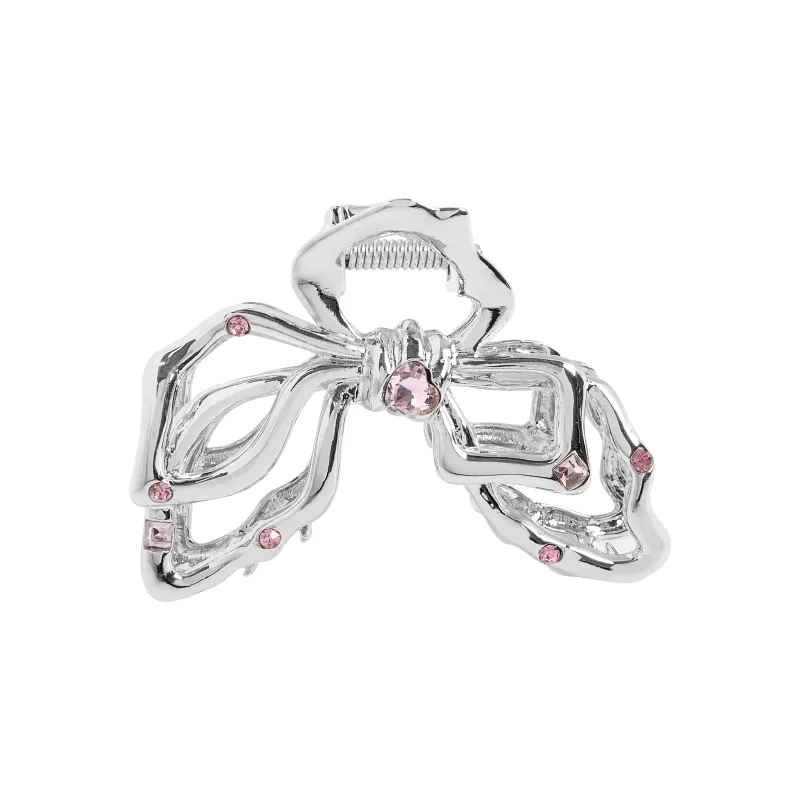 KEYS VIA Copper Alloy, Rhinestone Hair Clips Women's-0