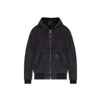 Givenchy Hooded Denim Jacket