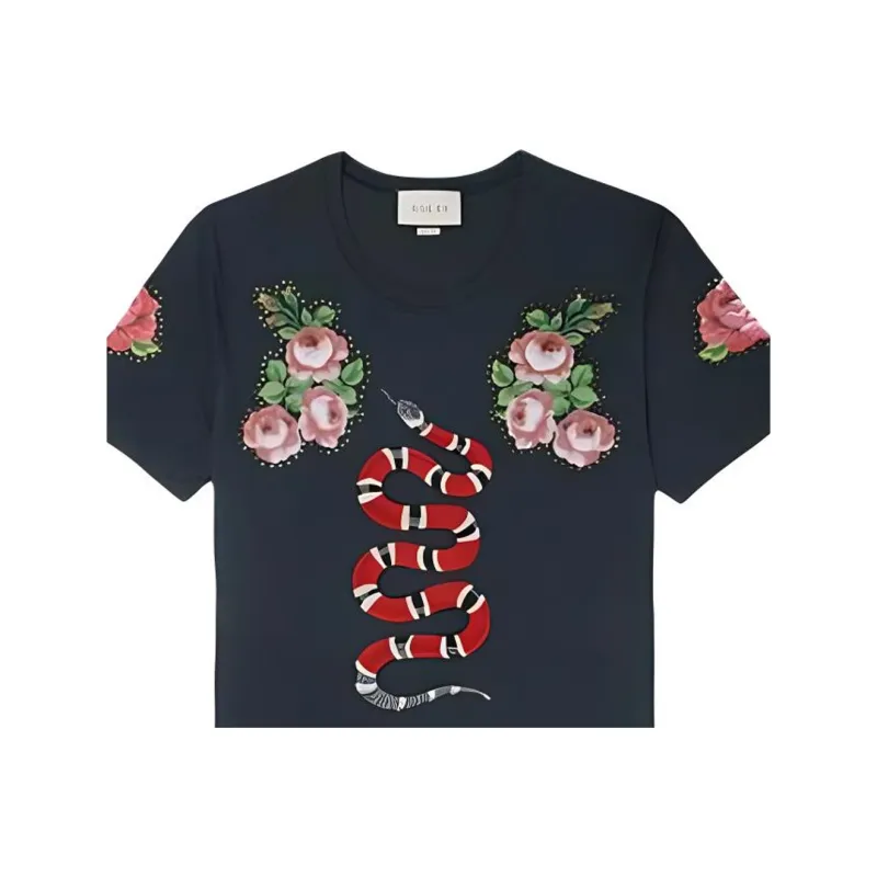 GUCCI T Shirts Men Black-1