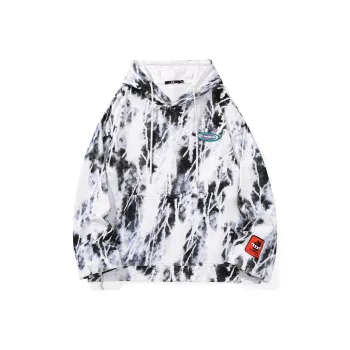 Bt Hooded Loose Fit Regular Sweatshirt Unisex White