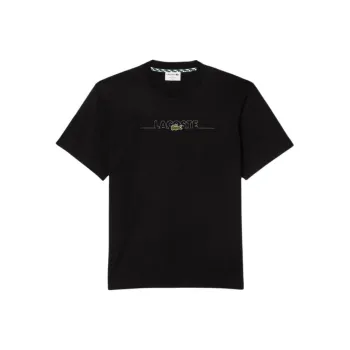 LACOSTE Logo embroidered T shirt