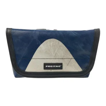 FREITAG F40 JAMIE Polyester Messenger Bag Crossbody Bag Shoulder Bag Men's Blue & White