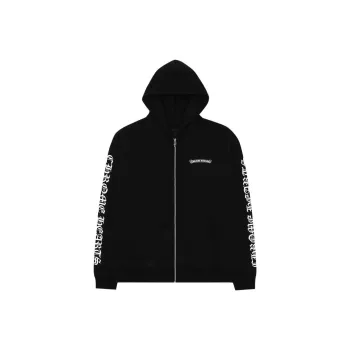 Chrome Hearts Eye Chart Dagger Zip Up Hoodie