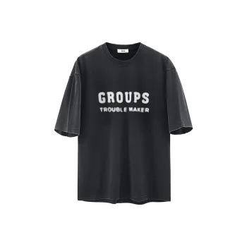 APAY T Shirts Unisex Black