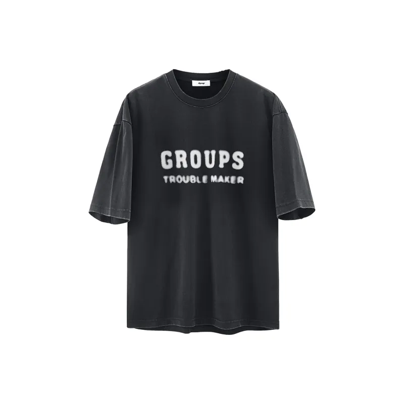 APAY T Shirts Unisex Black-0