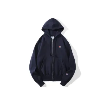 Champion Sweatshirts Unisex Navy Blue