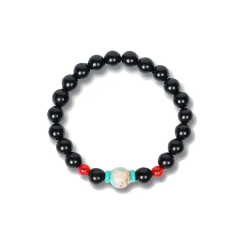 Blooming Petals Ebony Bracelets Unisex