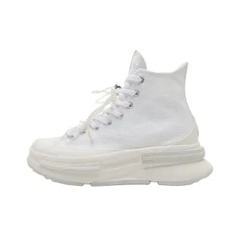 Converse Run Star Legacy Abrasion Resistant Slip Resistant High Top Canvas Shoes Women's White