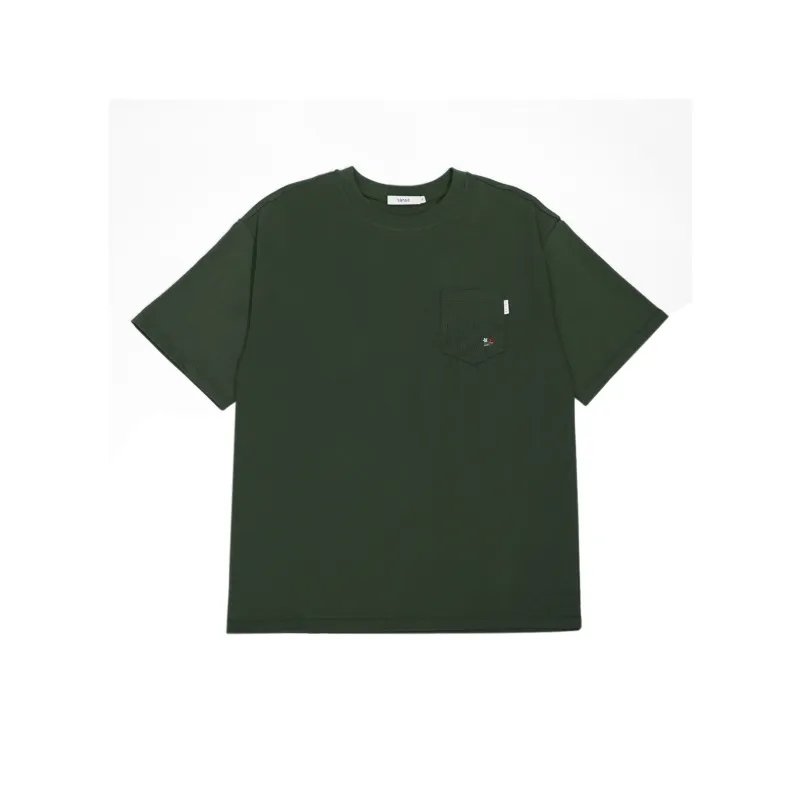 SANJQ T Shirt Unisex Olive Green-0
