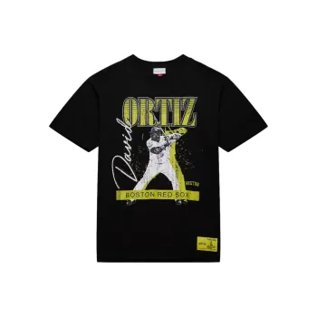 Mitchell & Ness x MLB Boston Red Sox T Shirt Men's Black