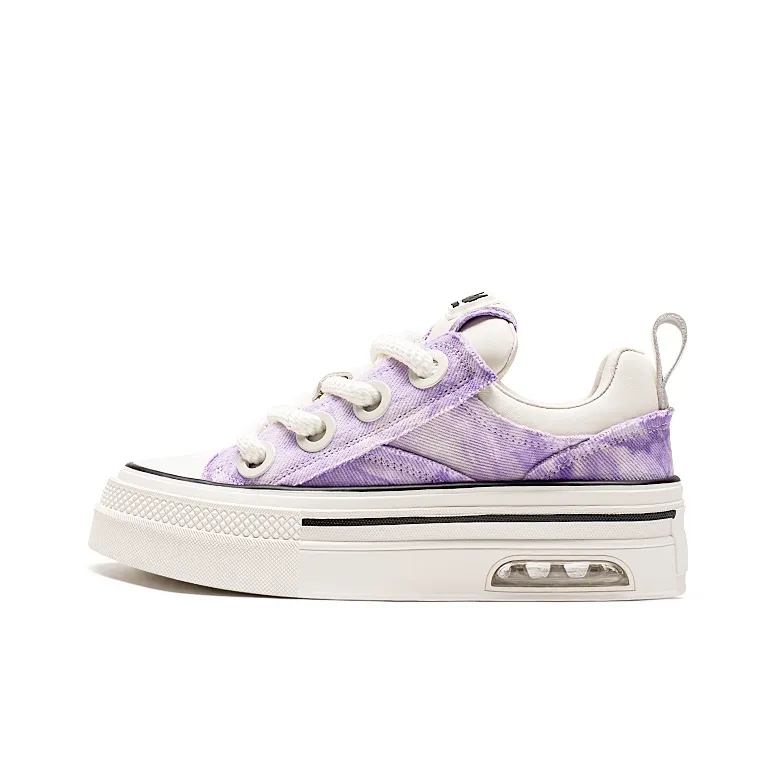 RHYTHM OF JOY Cushioning Height Increasing Canvas Shoes Women's-5